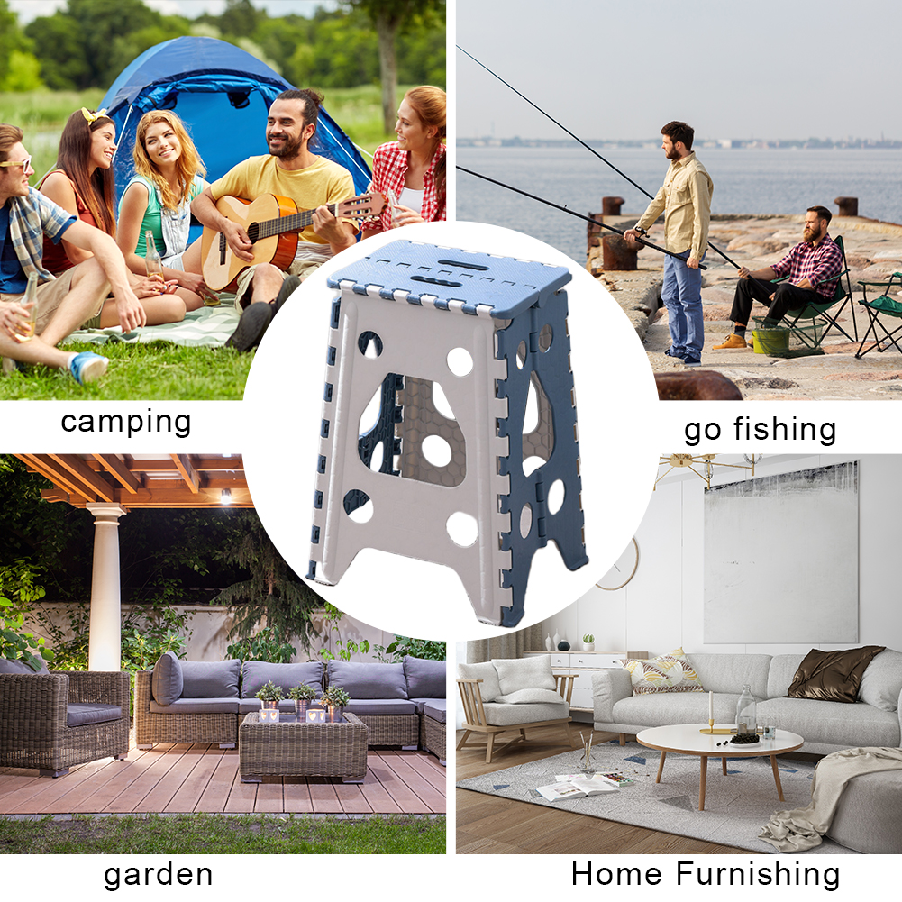18 Inch Plastic Stools for Adu - Kids Outdoor Foldable Chair บทวิจารณ์และราคา