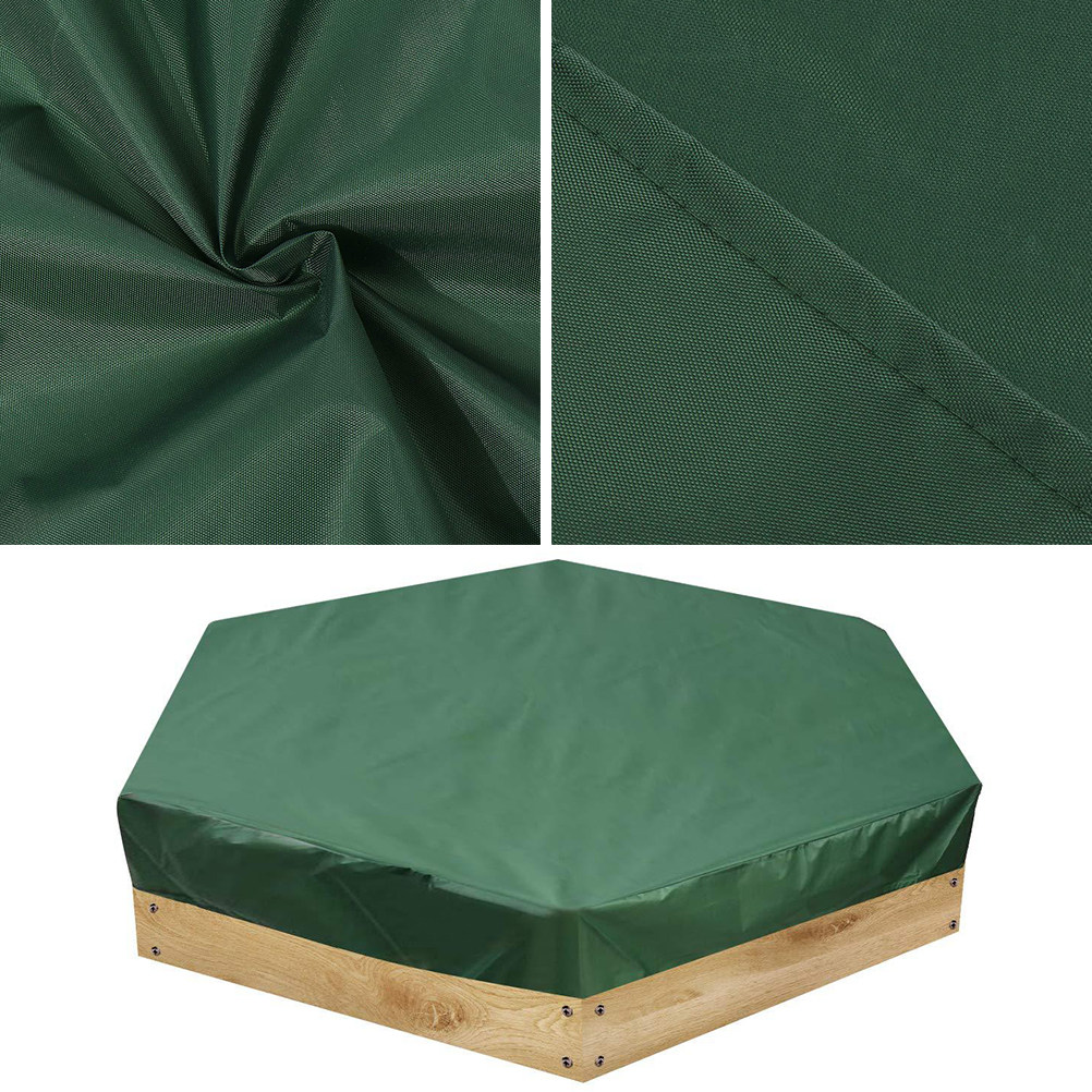 1Pcs 140x110cm Hexagonal Cover - Kids Outdoor Sandbox บทวิจารณ์และราคา