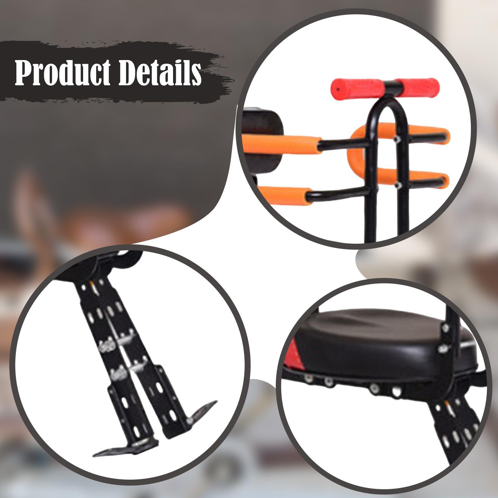 Foldable Kids Bike Seat with G - Kids Outdoor Foldable Chair บทวิจารณ์และราคา