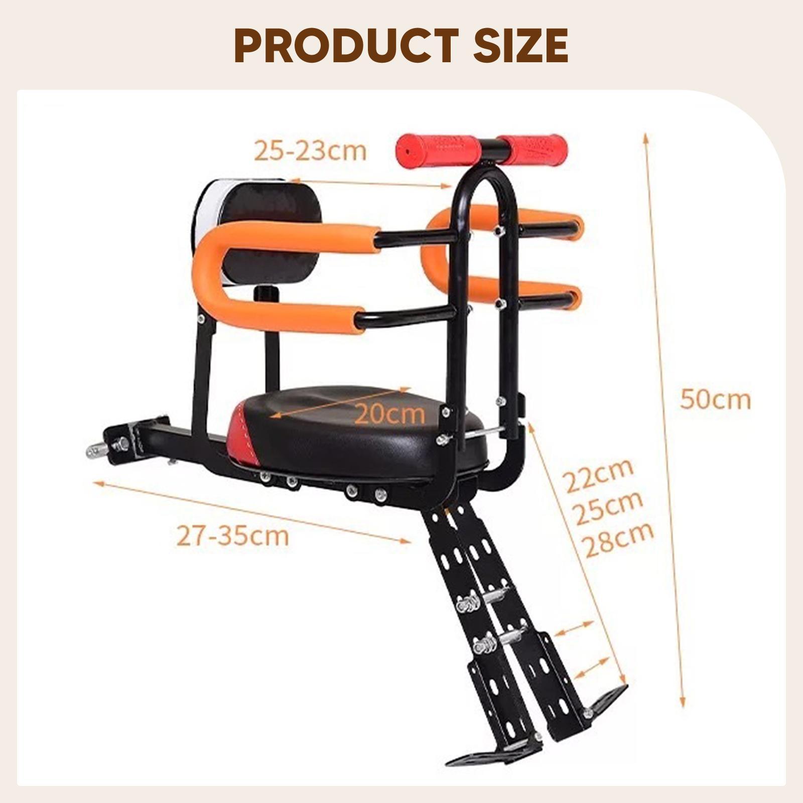 Foldable Kids Bike Seat with G - Kids Outdoor Foldable Chair บทวิจารณ์และราคา