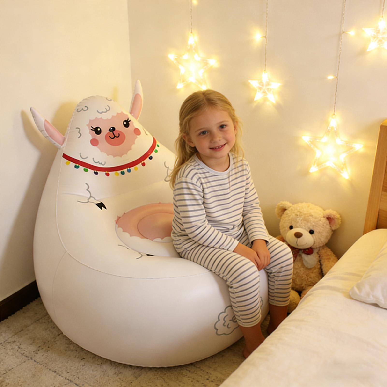 Inflatable Couch For Kids Fold - Kids Outdoor Foldable Chair บทวิจารณ์และราคา