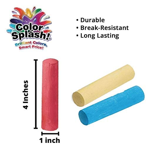 Giant Box Of Jumbo Sidewalk Ch - Chalk Outdoor Jumbo บทวิจารณ์และราคา
