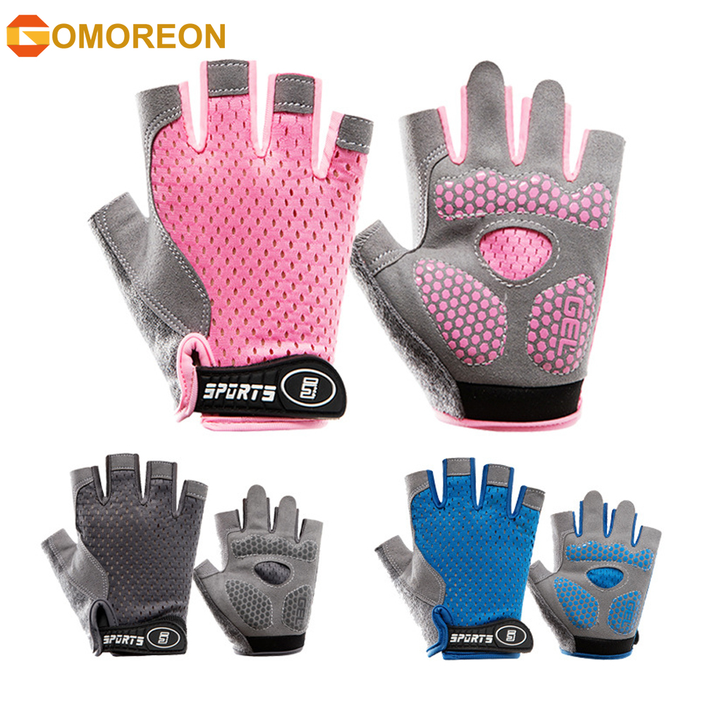 1Pair Kids Half Finger Gloves, - Kids Outdoor Gloves บทวิจารณ์และราคา